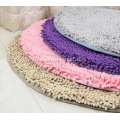 Microfiber &amp; Shinning Polyester Chenille พรมกันลื่น